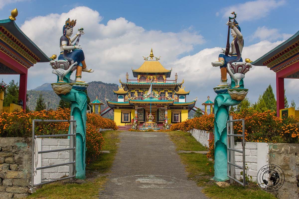 Bomdila hills and Himalayan views